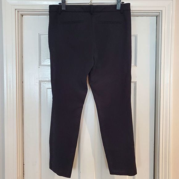 Dahlia Black Cropped Dress Pants Career Casual Trousers - Picture 3 of 7